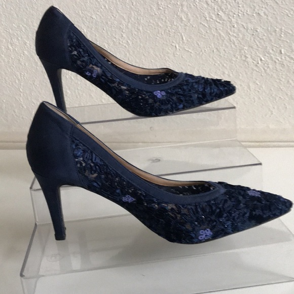 J.Renew-Camallia-Navy-Heel-7.5M - Picture 3 of 14